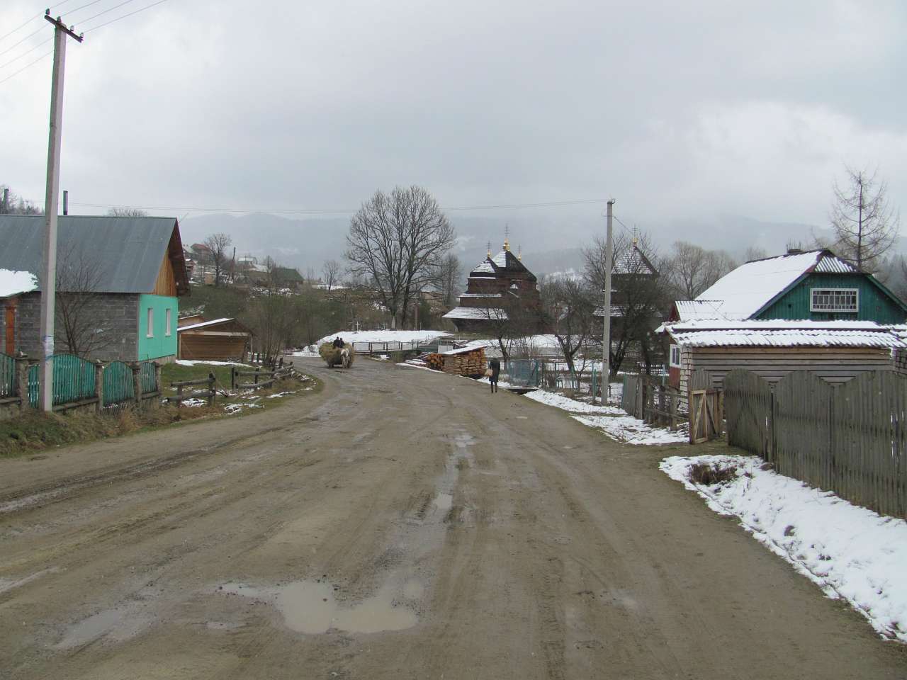 Верхня Рожанка в березні 2015р. - Верхняя Рожанка