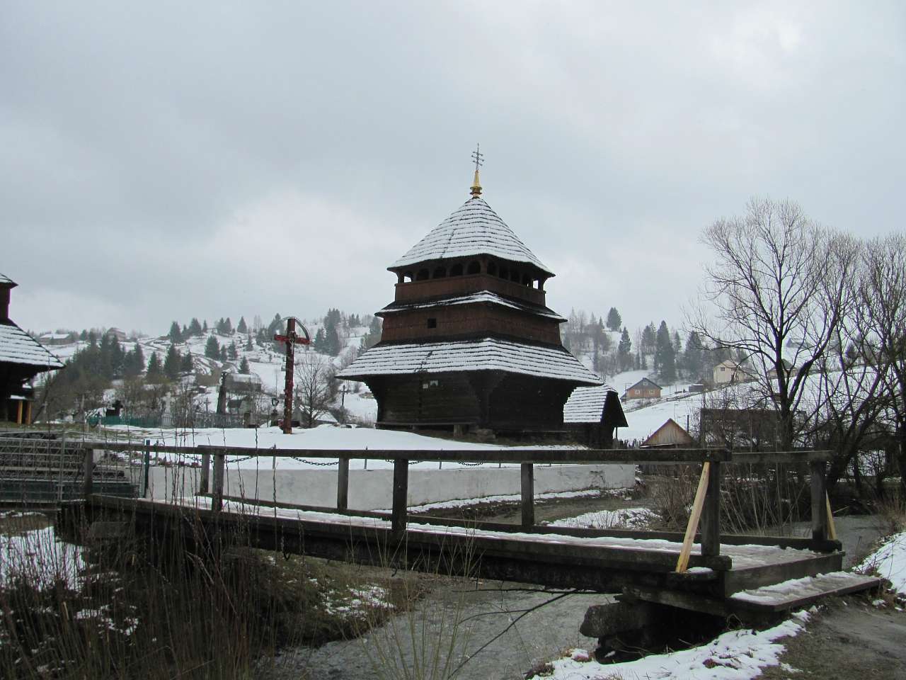 Верхня Рожанка в березні 2015р. - Верхняя Рожанка