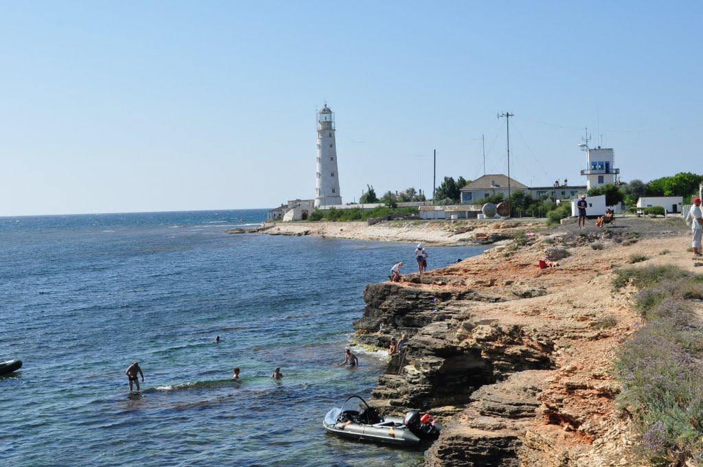 Маяк з panoramio.com - Маяк
