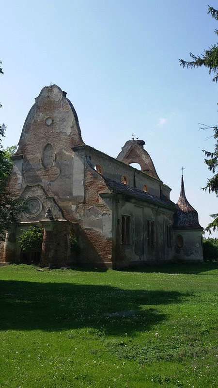 с. В. Ходачків, костел. - Великий Ходачков