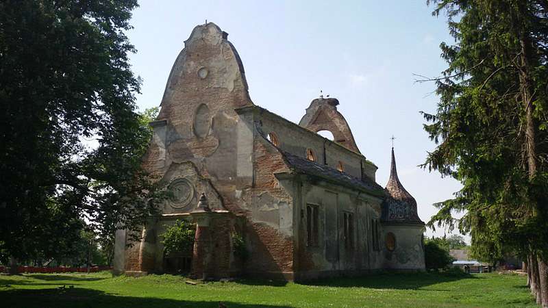 с. В. Ходачків, костел. - Великий Ходачків