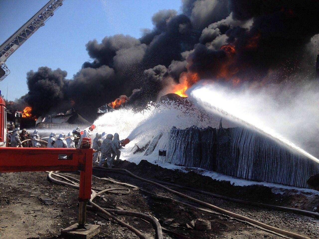 ПОЖЕЖА НА ВСЮ УКРАЇНУ - Крячки