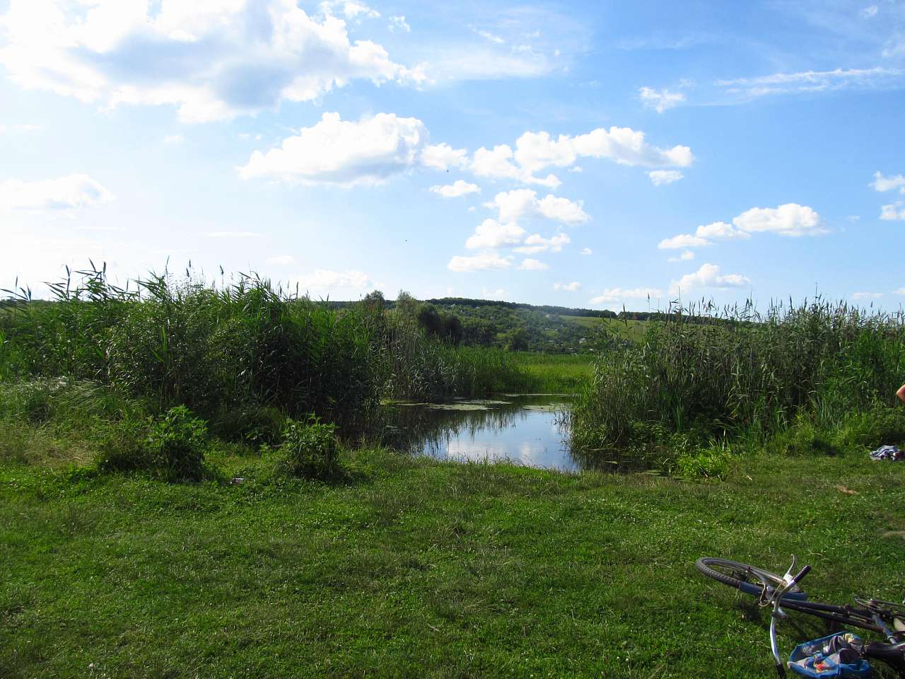 Річка Харків в Циркунах. - Циркуны