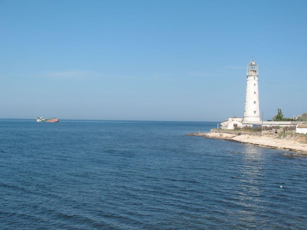 Маяк з panoramio.com - Маяк
