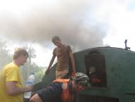 СВЯТКОВА ПОДОРОЖ НА ПАРОВОЗІ 