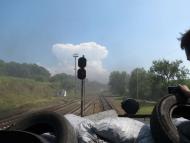 СВЯТКОВА ПОДОРОЖ НА ПАРОВОЗІ 