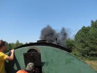 СВЯТКОВА ПОДОРОЖ НА ПАРОВОЗІ 