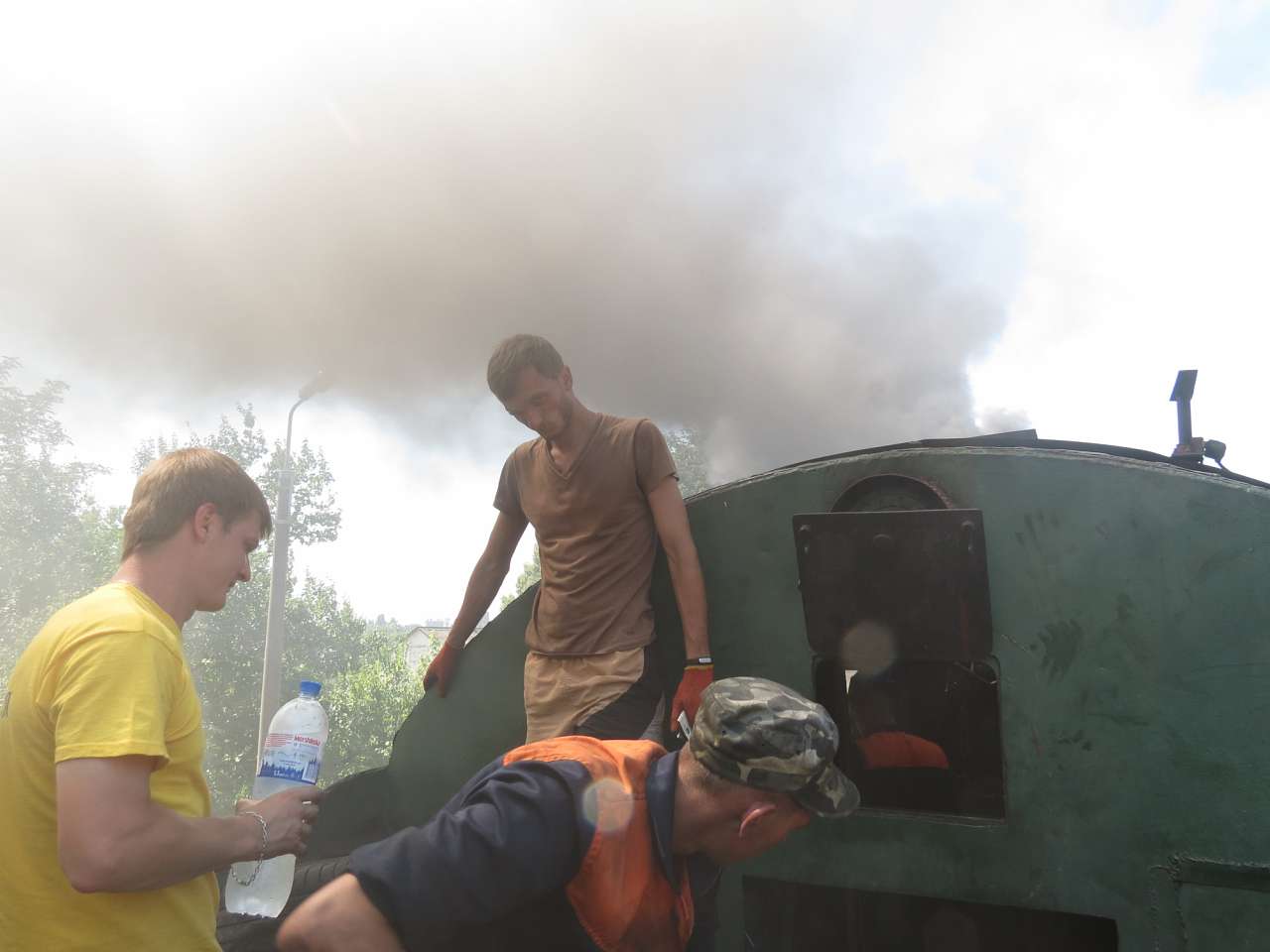 СВЯТКОВА ПОДОРОЖ НА ПАРОВОЗІ  - Сміла