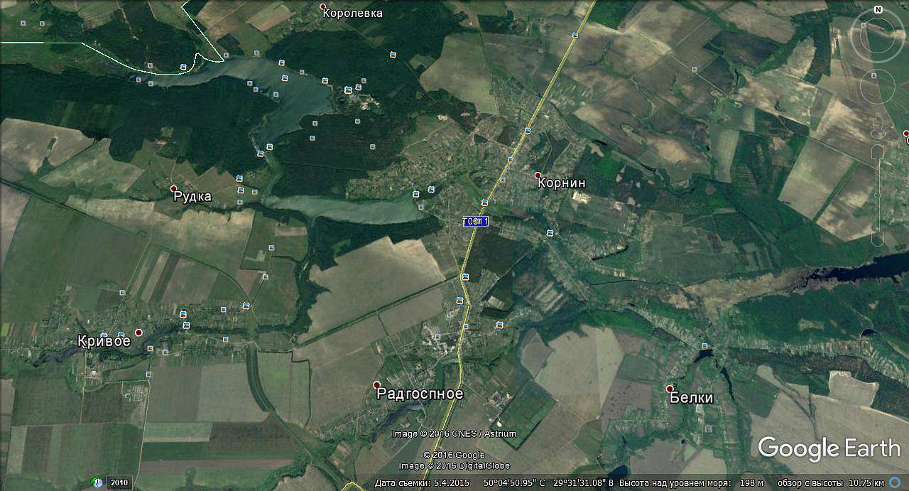 с Корнинське  - Радгоспне