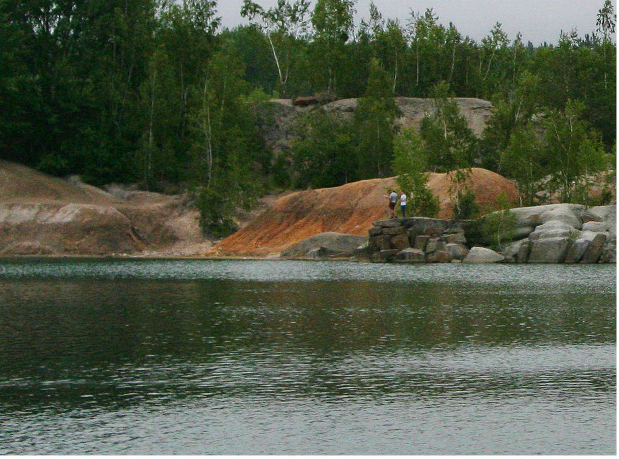 Рукотворне радіоактивне озеро - Коростишів