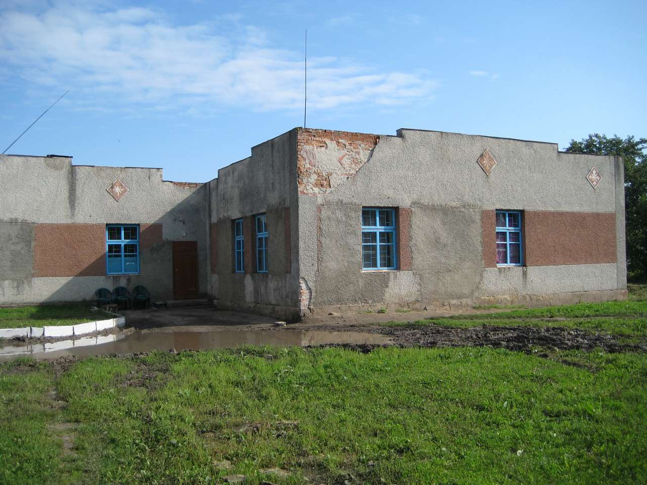 КУРОЗВАНИ. Будівництво дитсадка. Осінь 2013 - Kurozvany