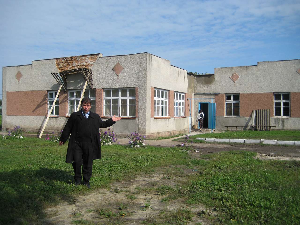 КУРОЗВАНИ. Будівництво дитсадка. Осінь 2013 - Курозвани