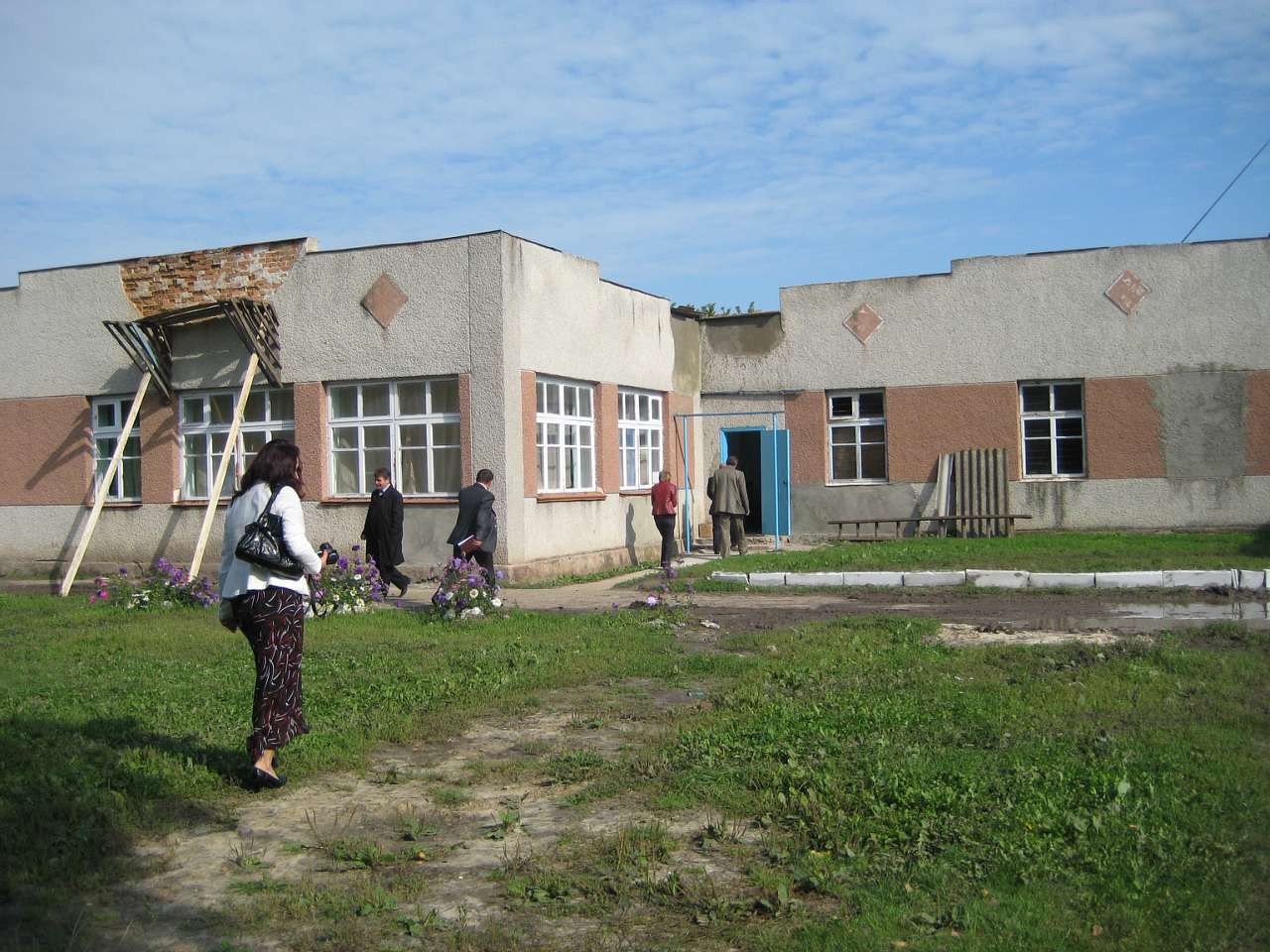 КУРОЗВАНИ. Будівництво дитсадка. Осінь 2013 - Курозвани