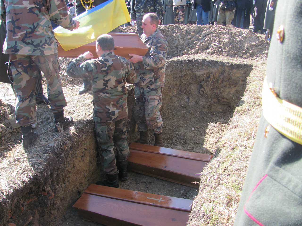 Перепоховання січовиків Карпатської України - Климець