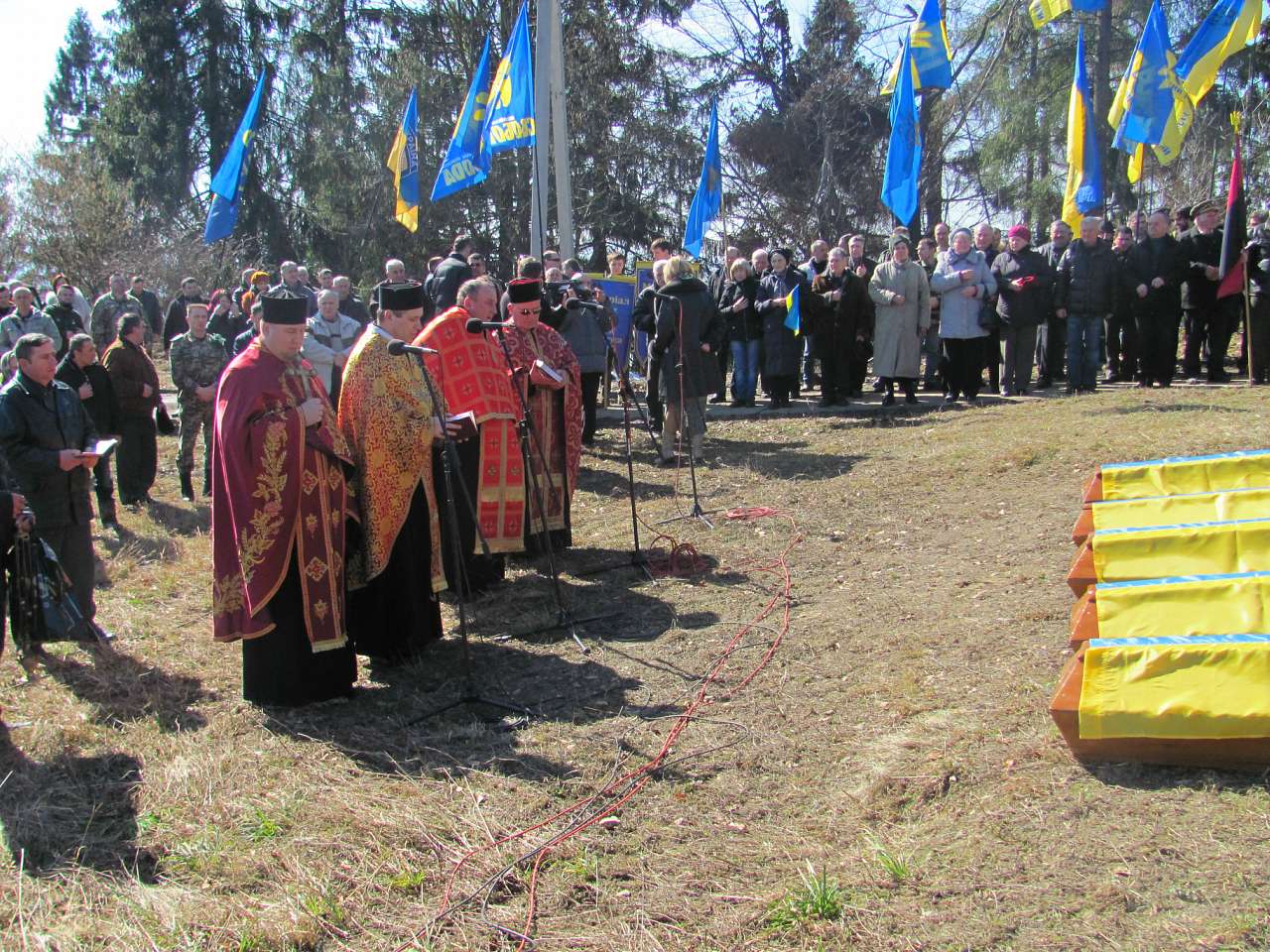 Перепоховання січовиків Карпатської України - Климець