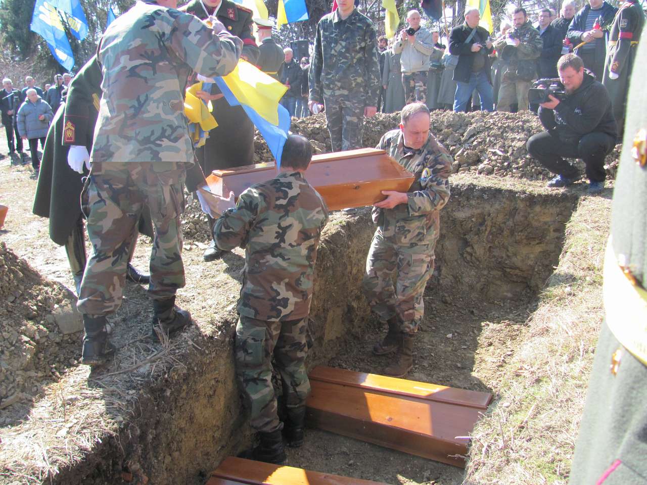Перепоховання січовиків Карпатської України - Климец