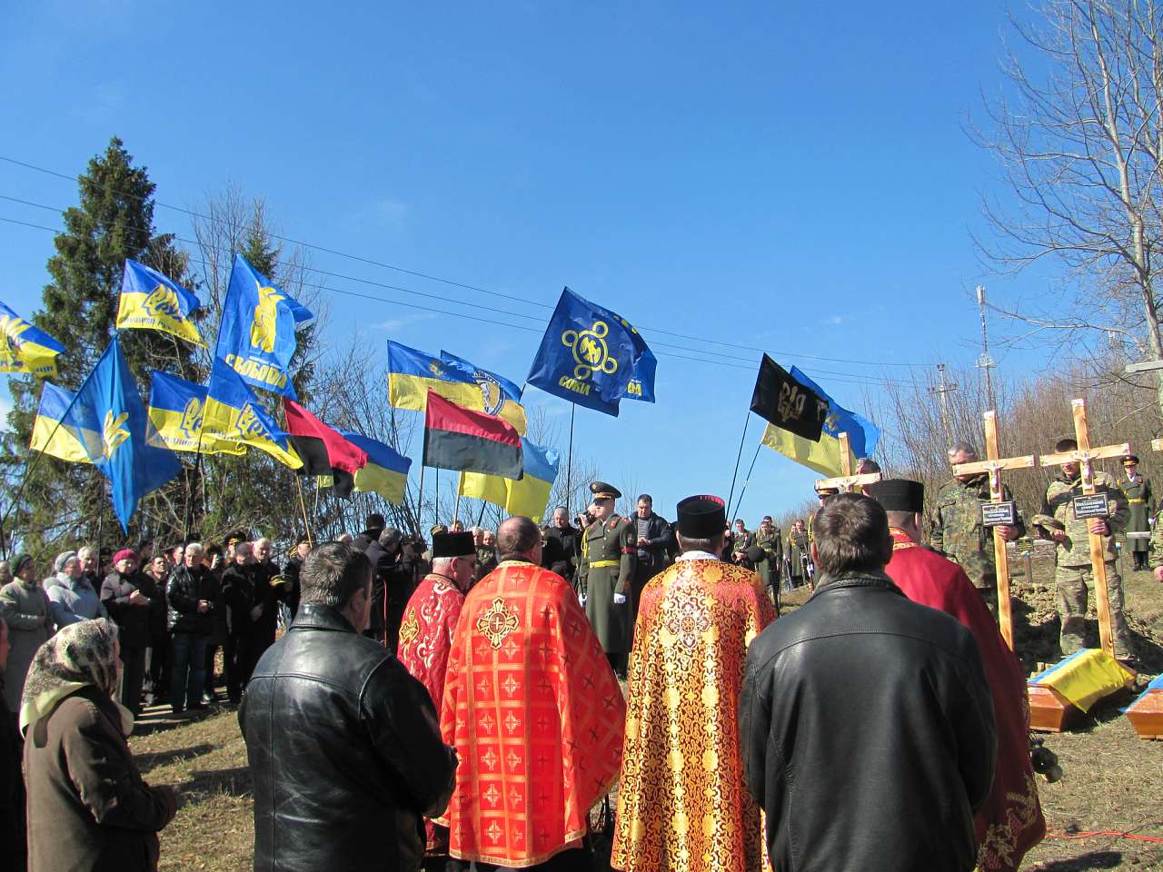 Перепоховання січовиків Карпатської України - Климець
