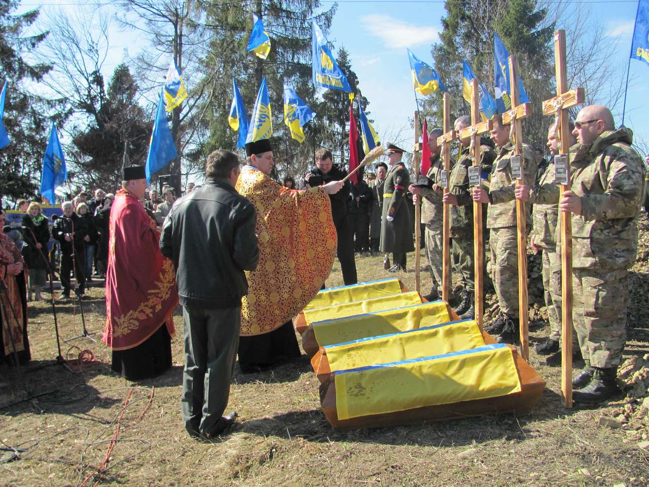Перепоховання січовиків Карпатської України - Климець