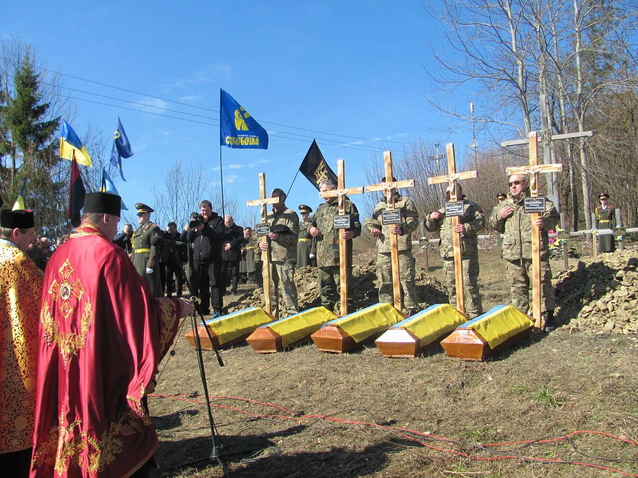 Перепоховання січовиків Карпатської України - Климець