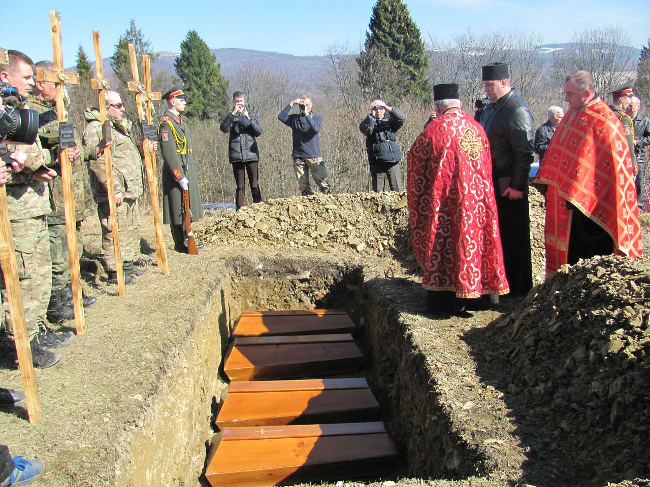 Перепоховання січовиків Карпатської України - Климець