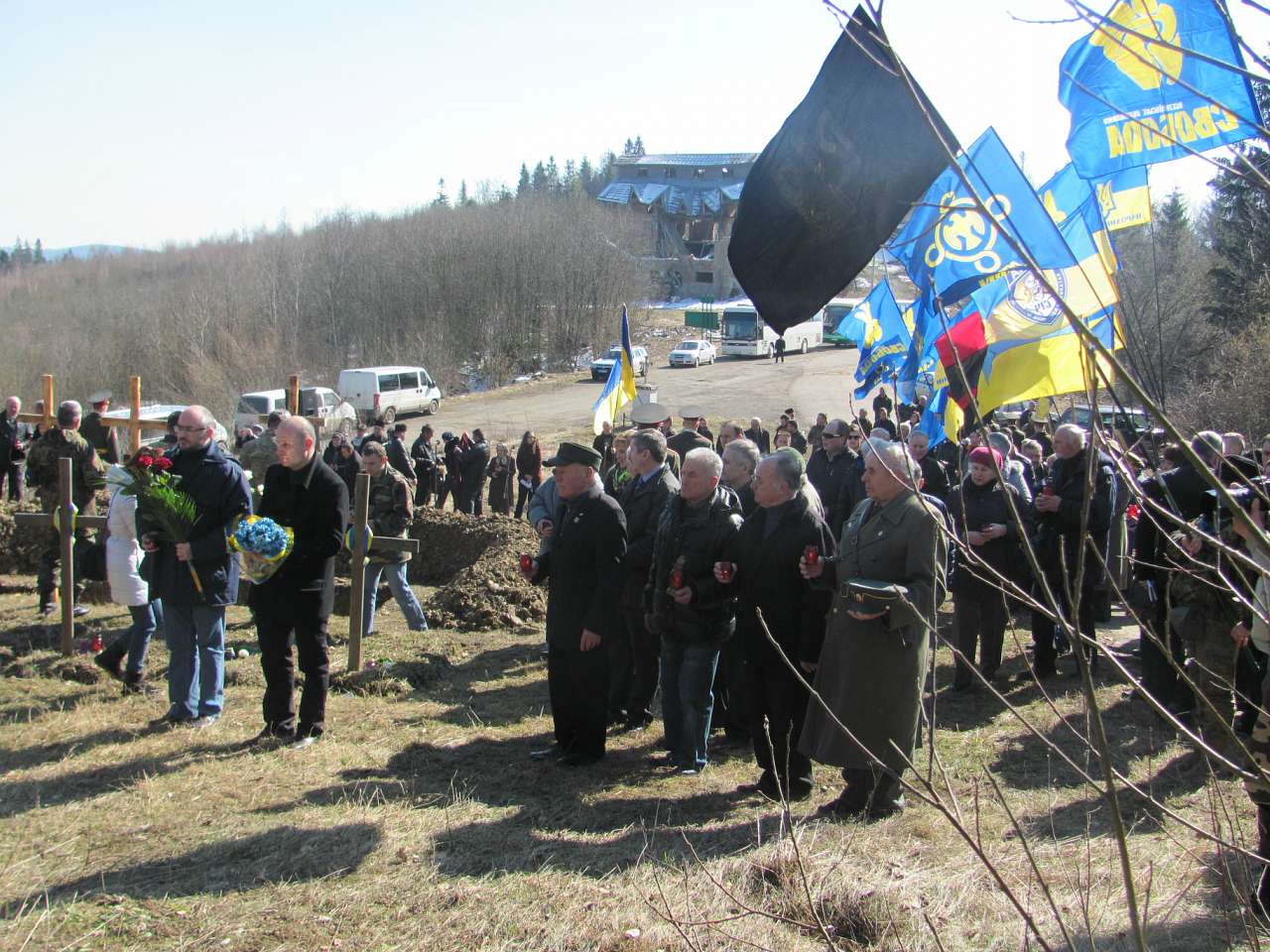 Перепоховання січовиків Карпатської України - Климець