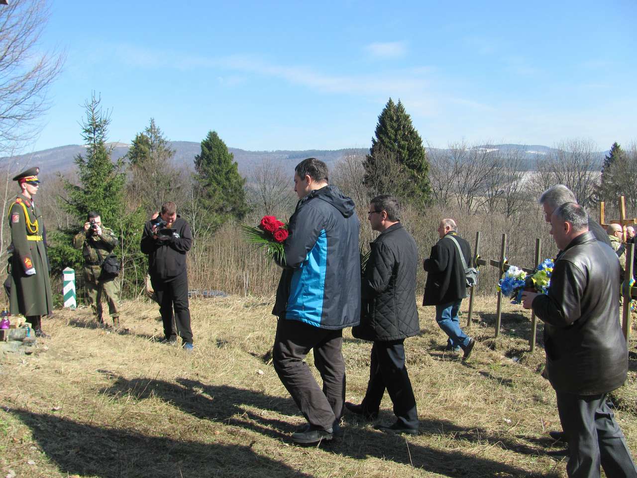 Перепоховання січовиків Карпатської України - Климець