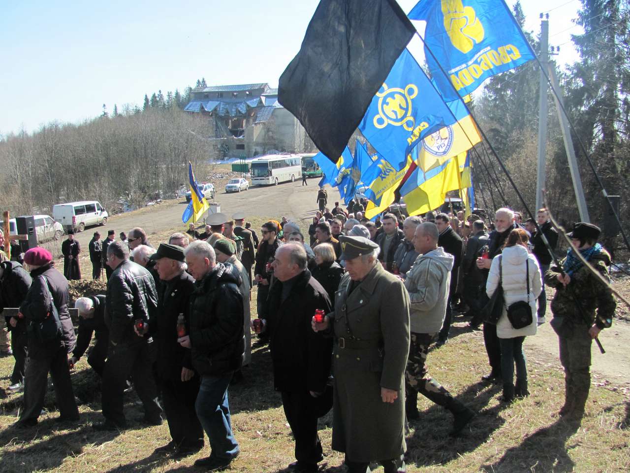 Перепоховання січовиків Карпатської України - Климец
