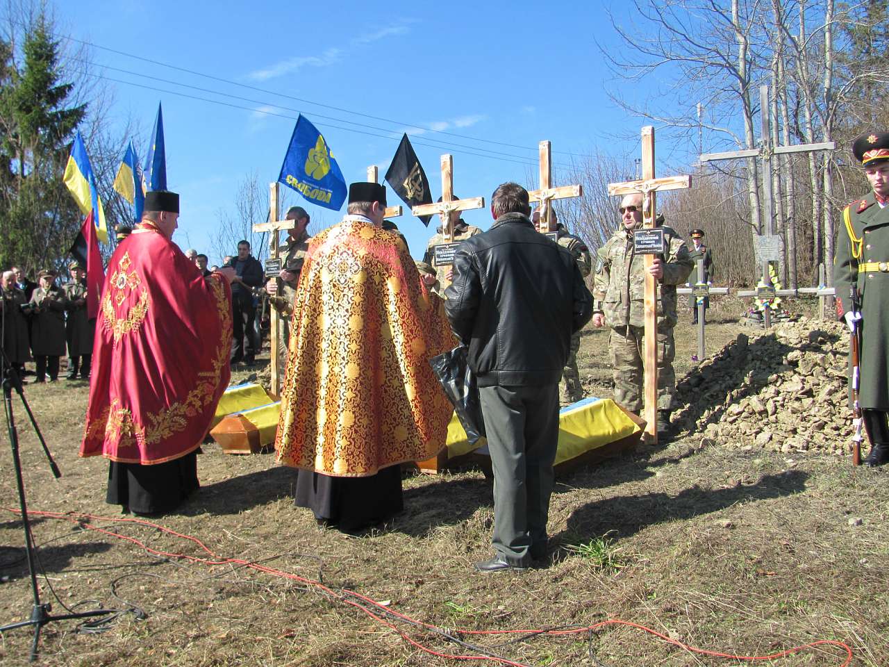 Перепоховання січовиків Карпатської України - Климець