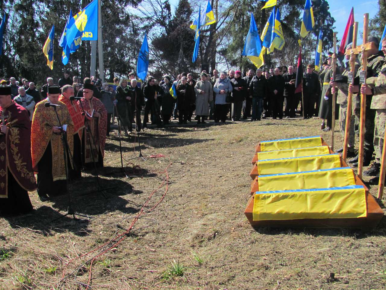Перепоховання січовиків Карпатської України - Климець