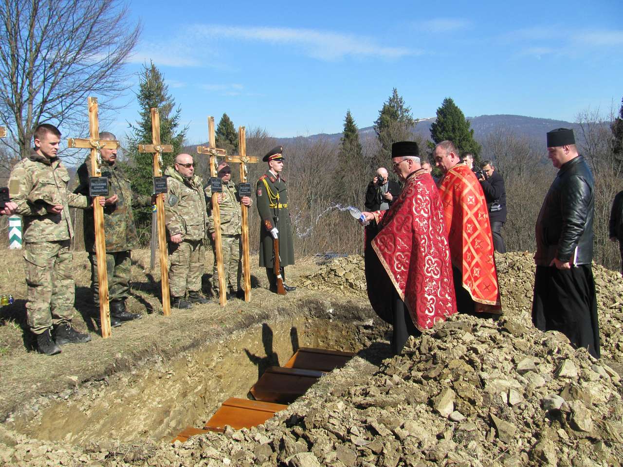 Перепоховання січовиків Карпатської України - Климець
