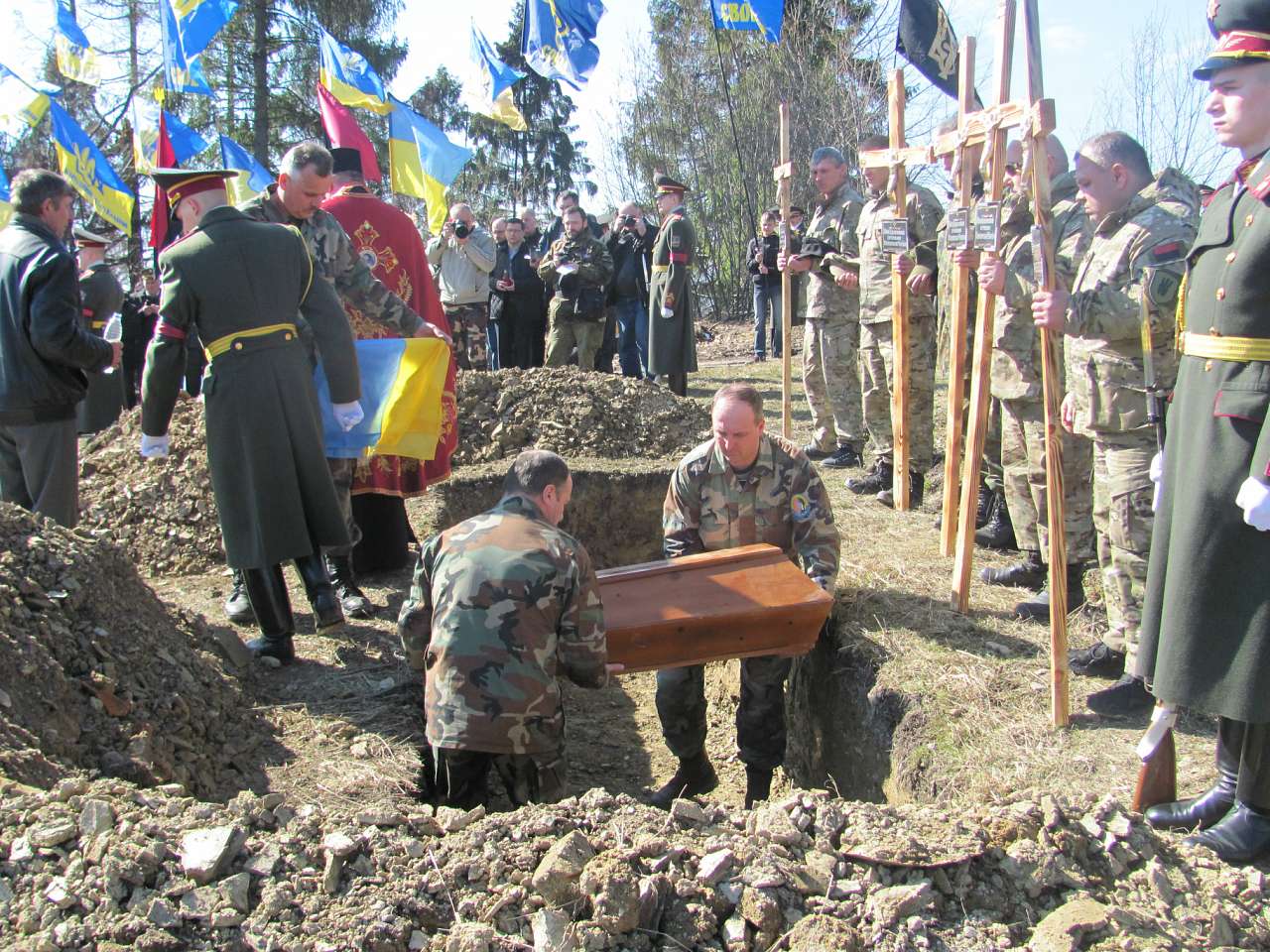 Перепоховання січовиків Карпатської України - Климець
