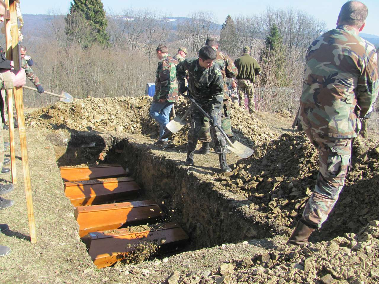 Перепоховання січовиків Карпатської України - Климець