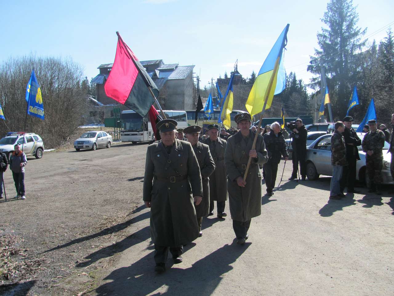 Перепоховання січовиків Карпатської України - Климець