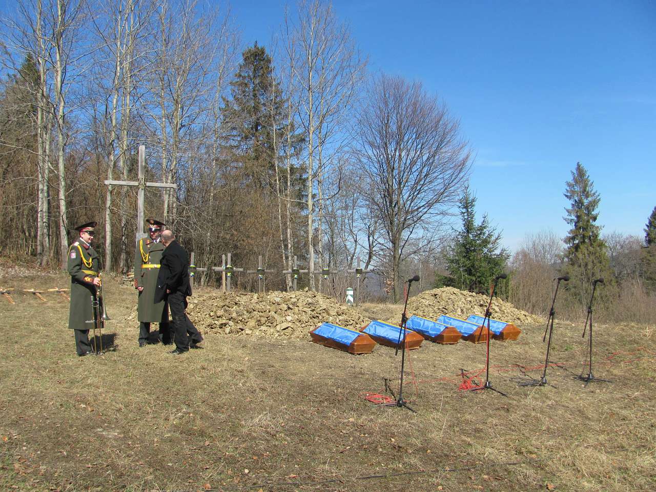 Перепоховання січовиків Карпатської України - Климец