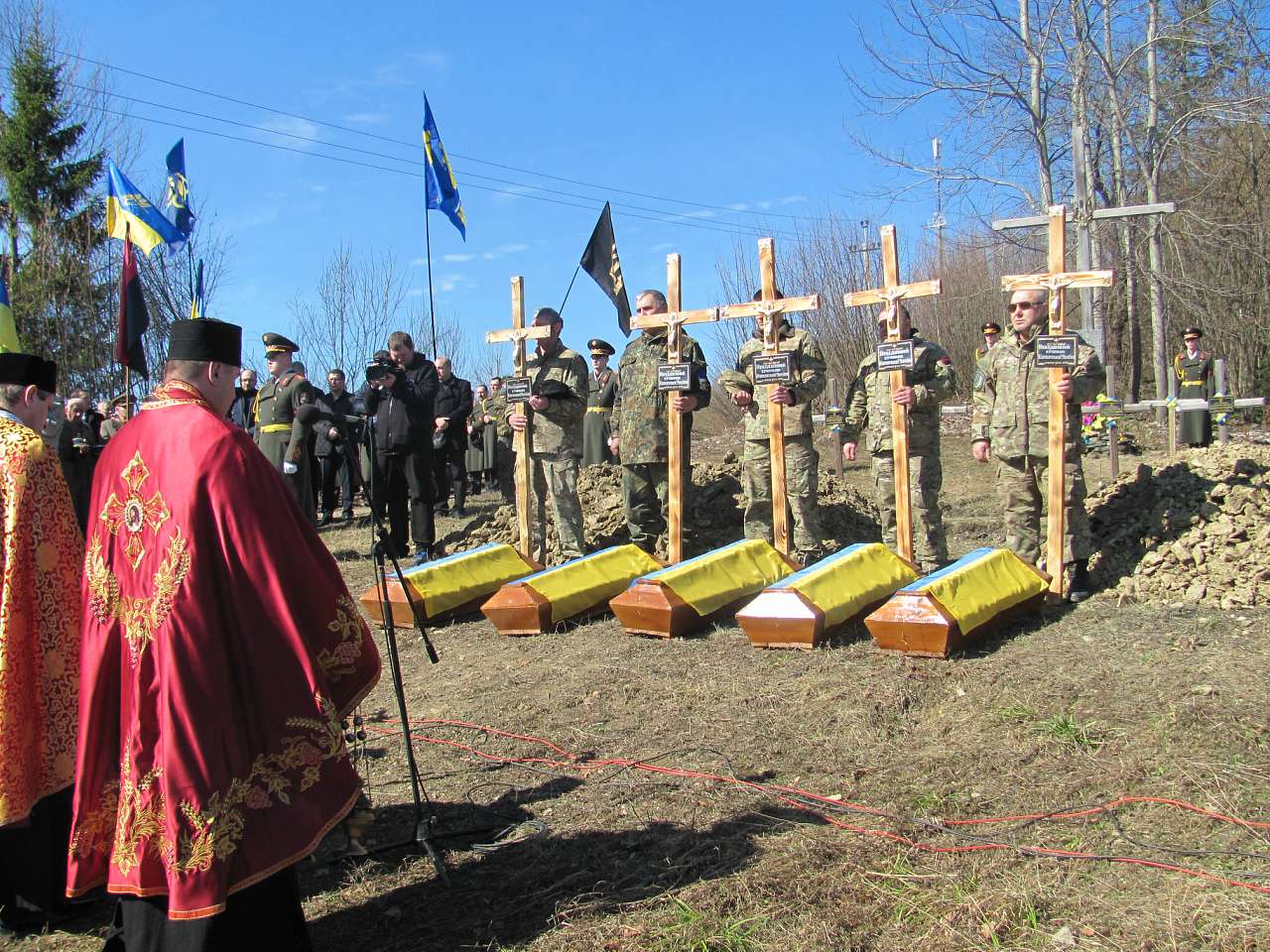 Перепоховання січовиків Карпатської України - Климець