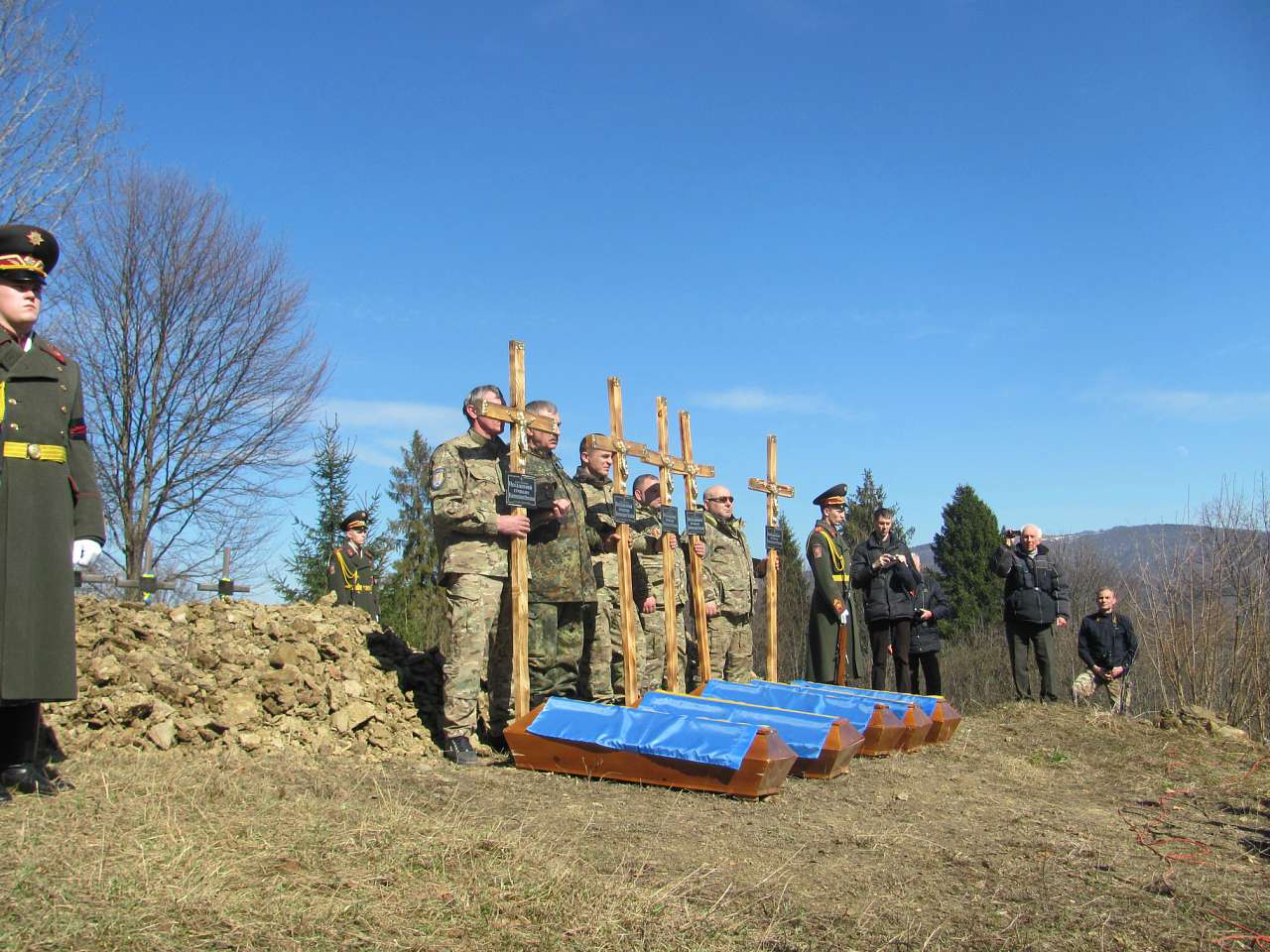 Перепоховання січовиків Карпатської України - Климець