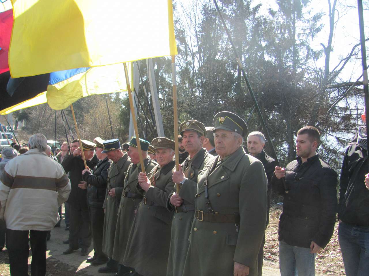 Перепоховання січовиків Карпатської України - Климец