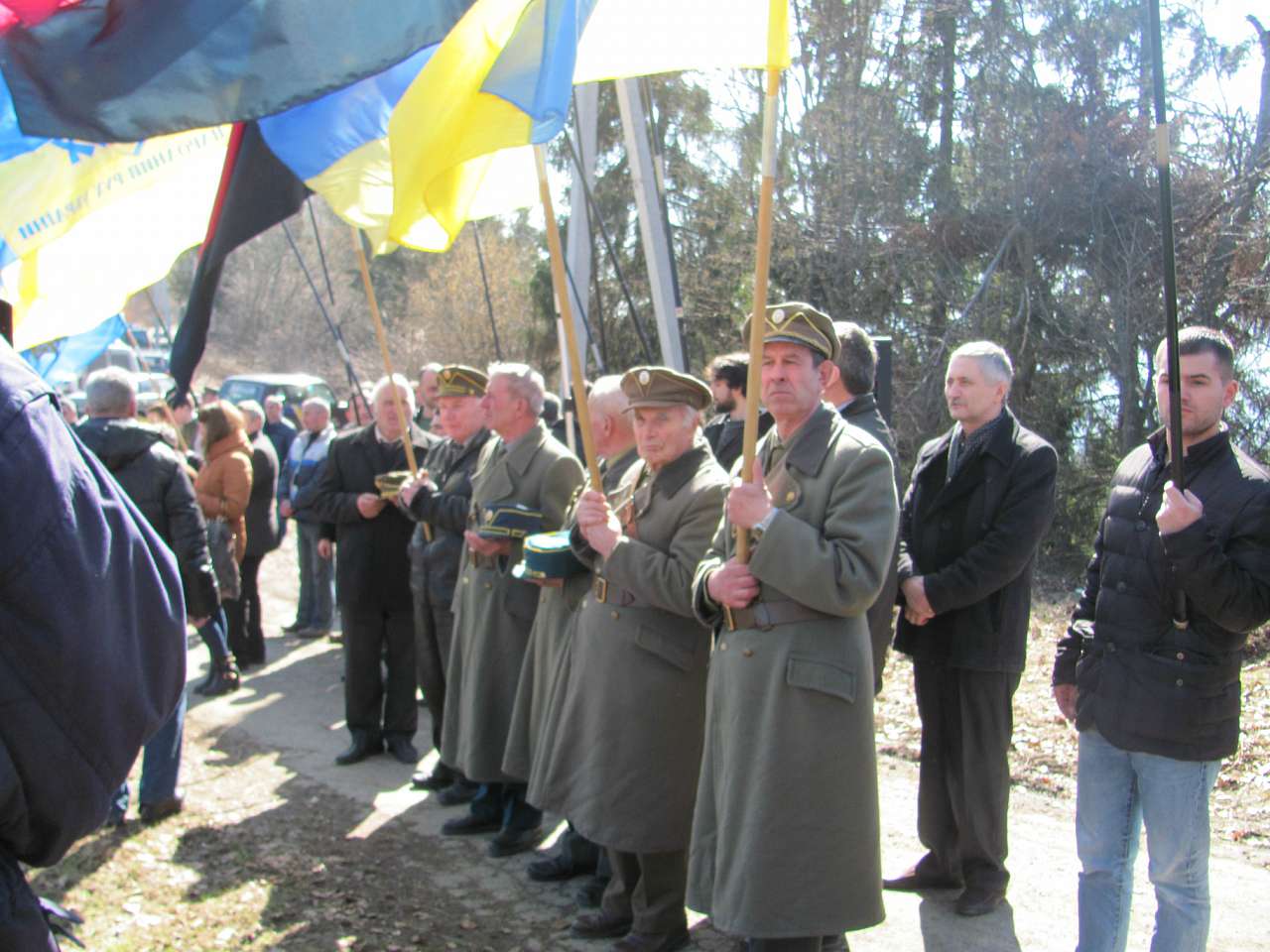 Перепоховання січовиків Карпатської України - Климец