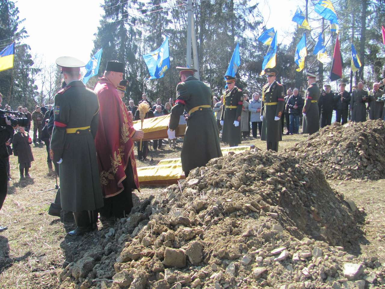 Перепоховання січовиків Карпатської України - Климець