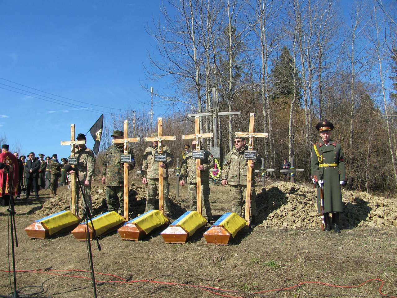 Перепоховання січовиків Карпатської України - Климец