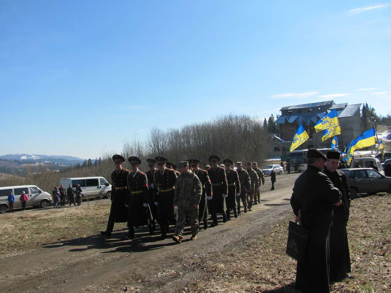 Перепоховання січовиків Карпатської України - Климець