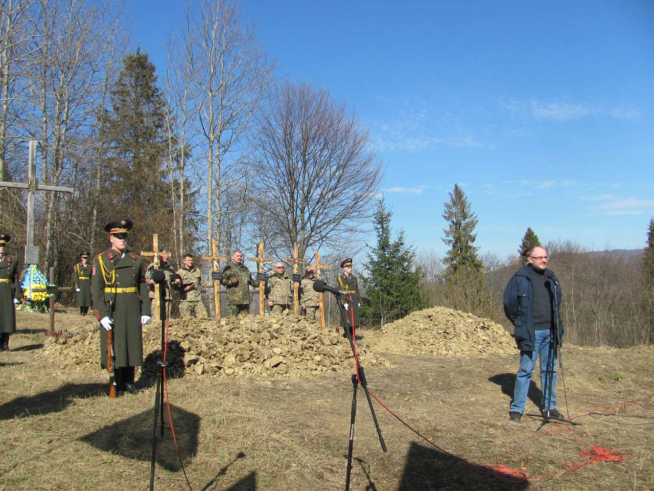 Перепоховання січовиків Карпатської України - Климець