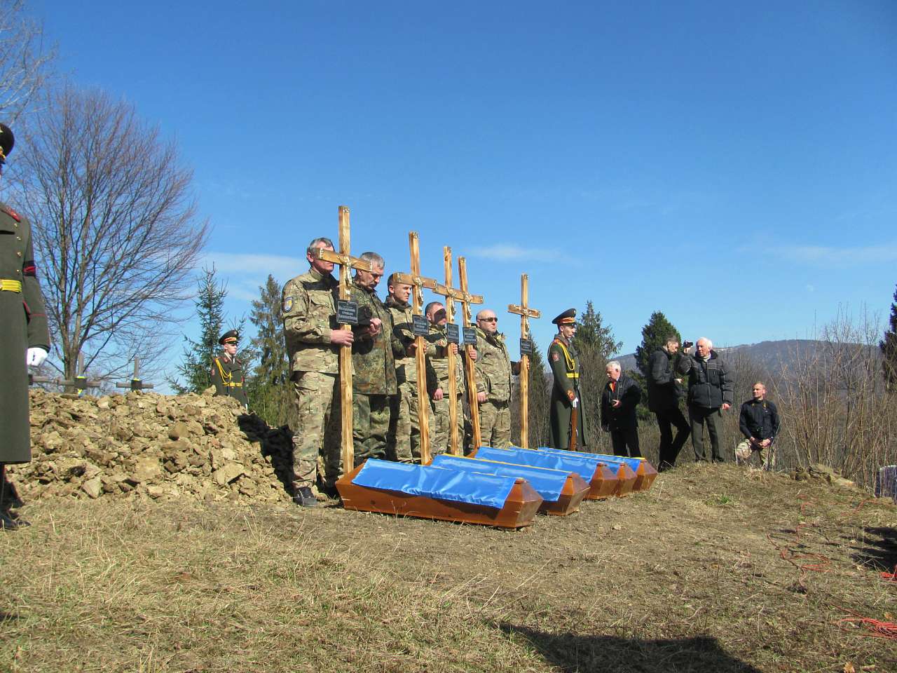 Перепоховання січовиків Карпатської України - Климець