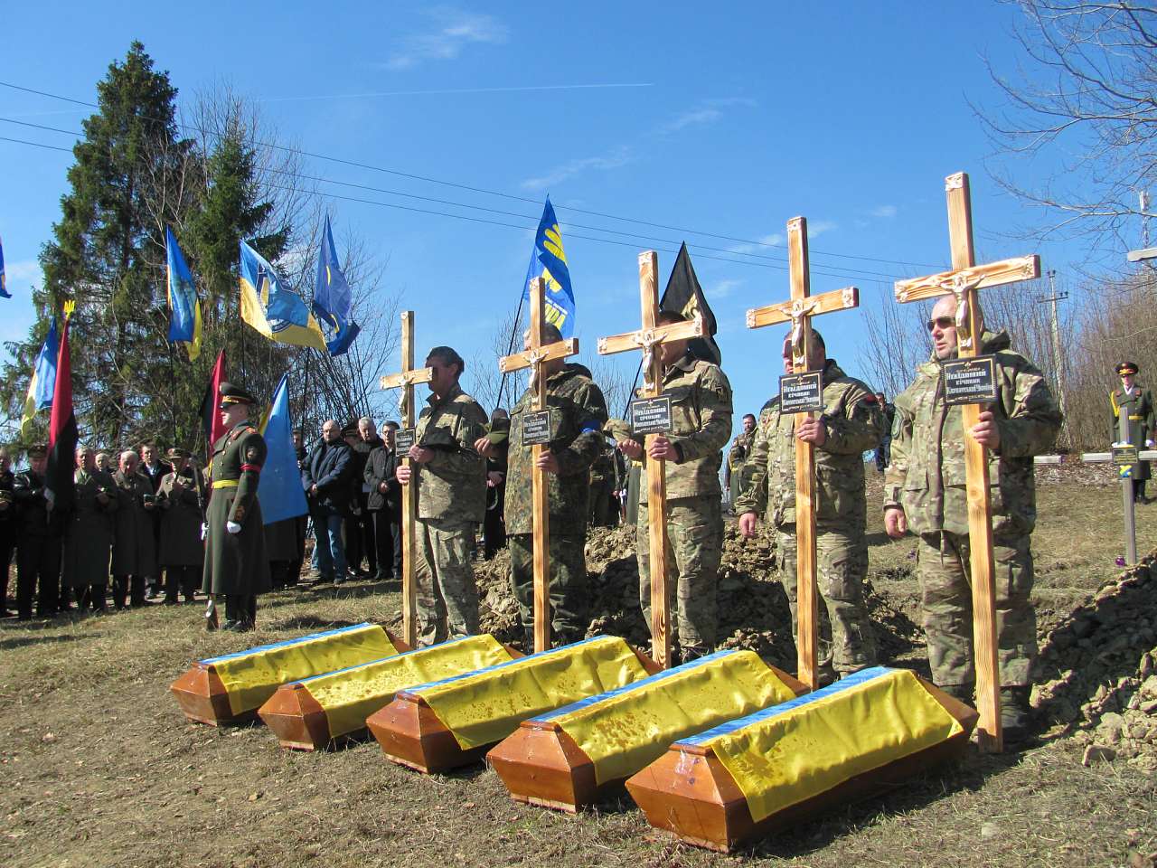 Перепоховання січовиків Карпатської України - Климець