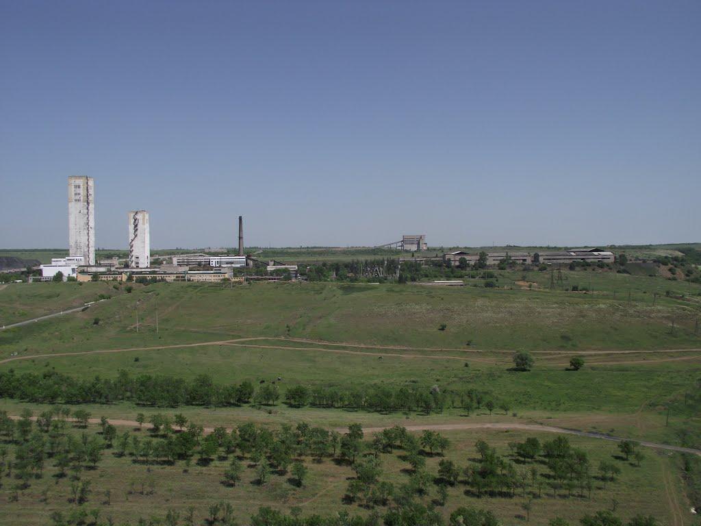 Шахтарськ з panoramio.com - Шахтерск