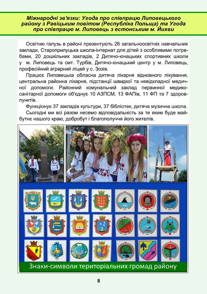 PRO район та Липовець - Lypovec