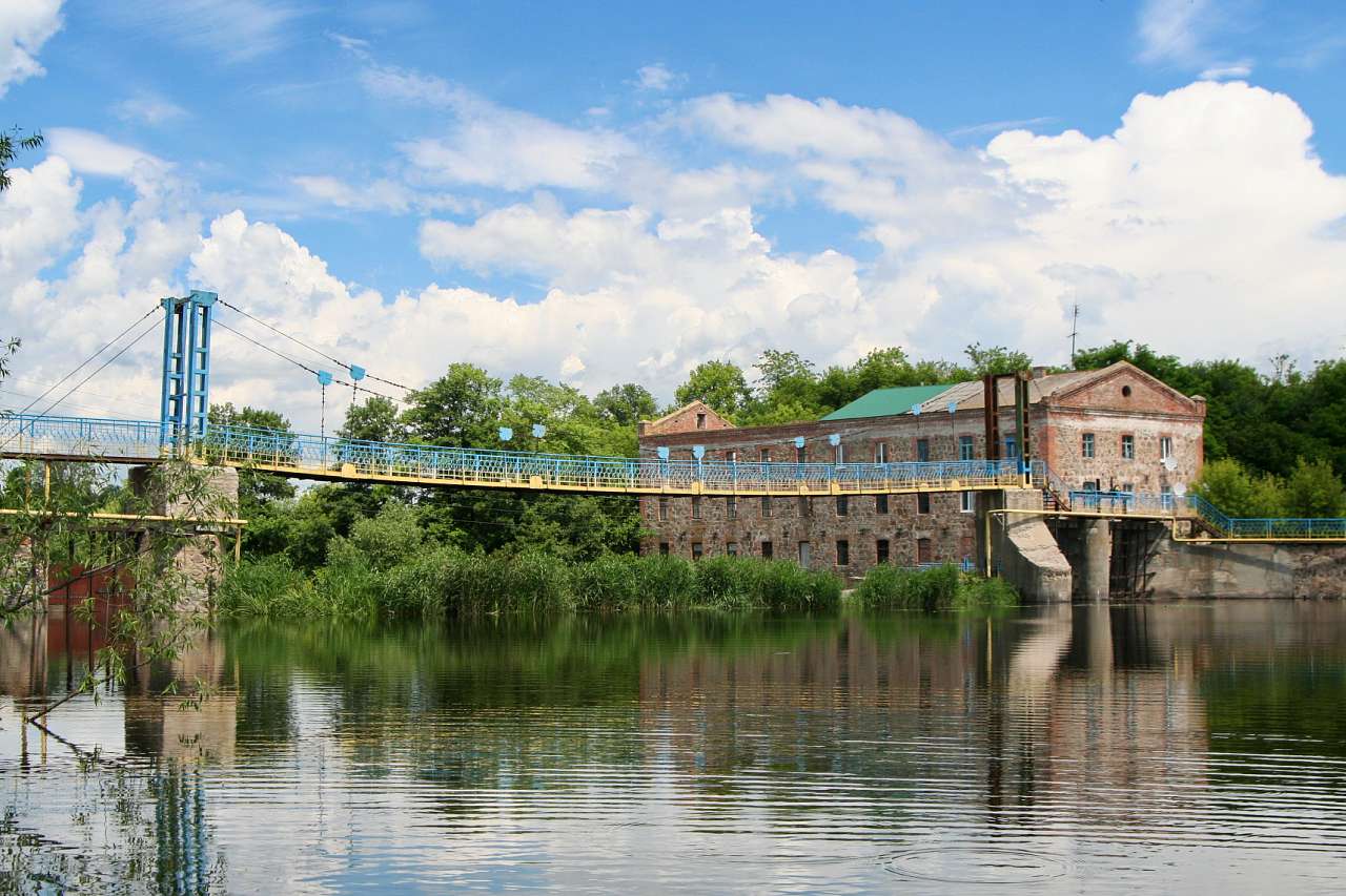 Млин, міні ГЕС - Городище-Пустоваровское