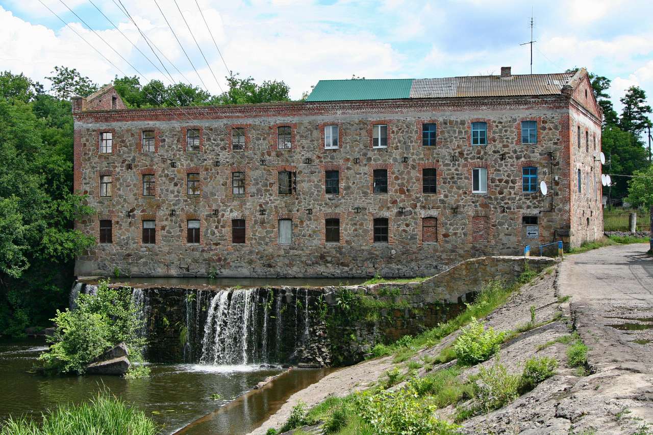 Млин, міні ГЕС - Городище-Пустоваровское