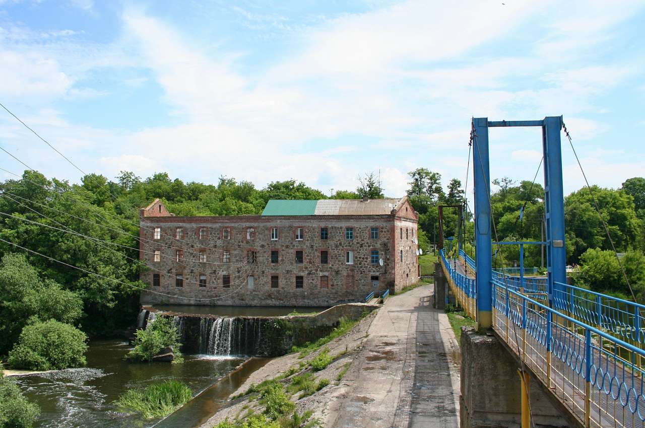 Млин, міні ГЕС - Городище-Пустоваровское