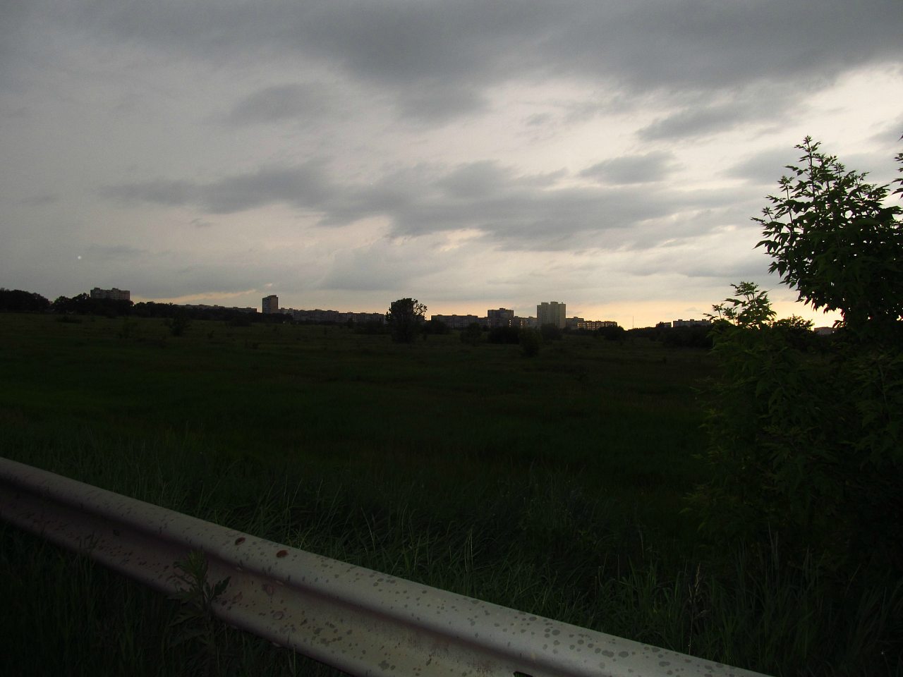 Гроза над окружною дорогою - Бобровка